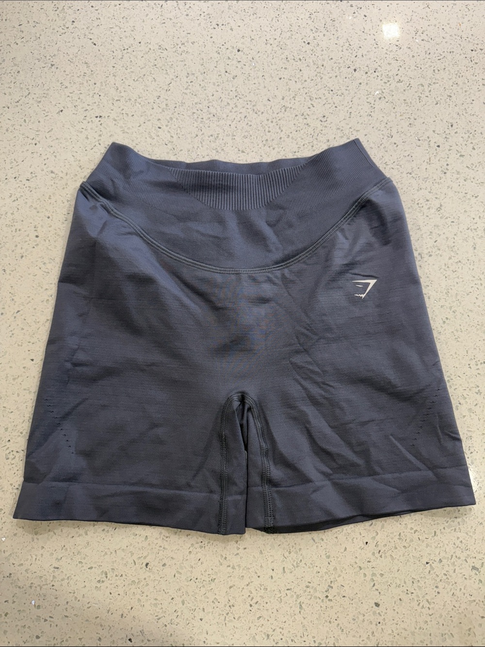 Gymshark Women’s High-Waist Seamless Bike Shorts — Navy